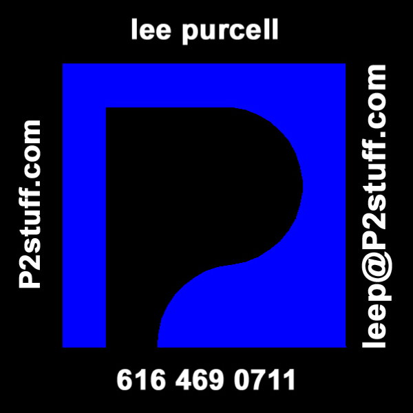 P2 lee business card
